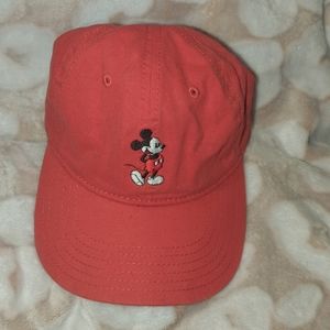 Disney Mickey Mouse Vintage Red Ball Cap